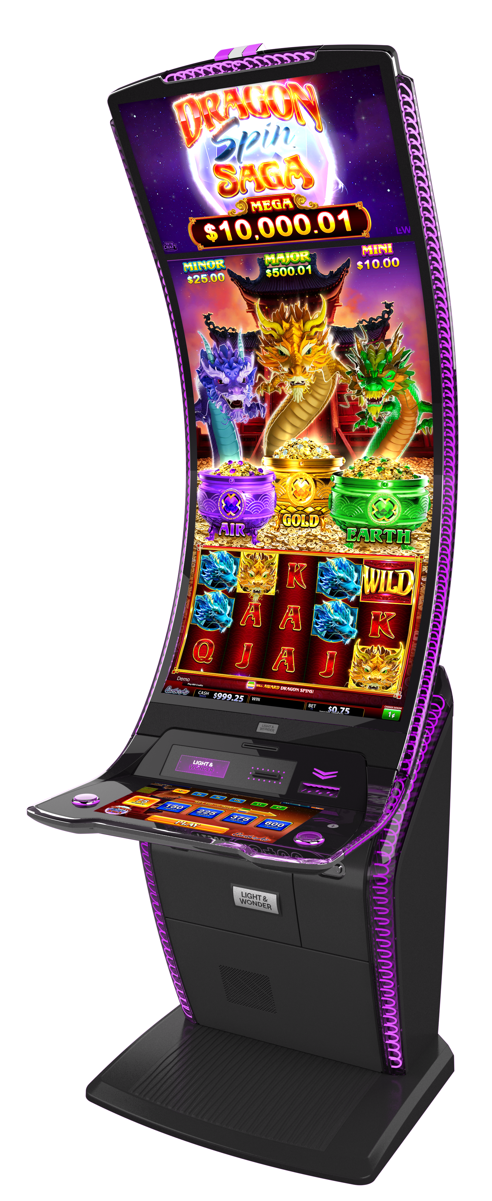 Dragon Spin Saga - Earth & Air Cabinet